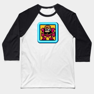 Megaman - Gutsman Baseball T-Shirt